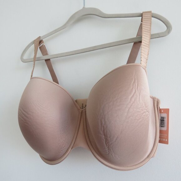 THIRDLOVE 24/7® Classic T-Shirt Bra in Taupe - Size 36H NWT - Picture 8 of 15
